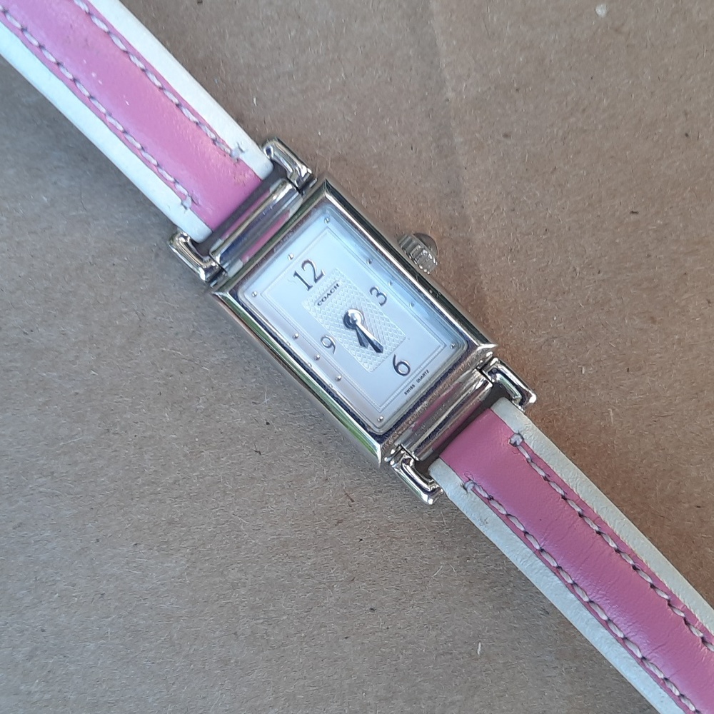 COACH pink watch